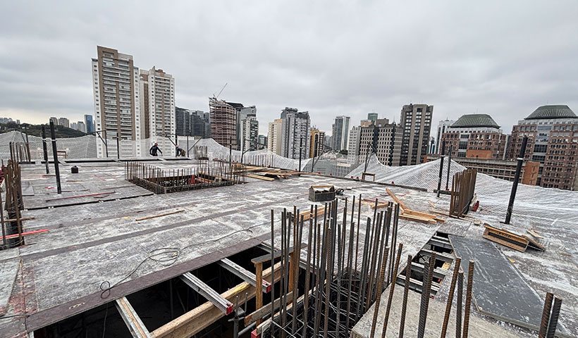 Estrutura 6º pavimento