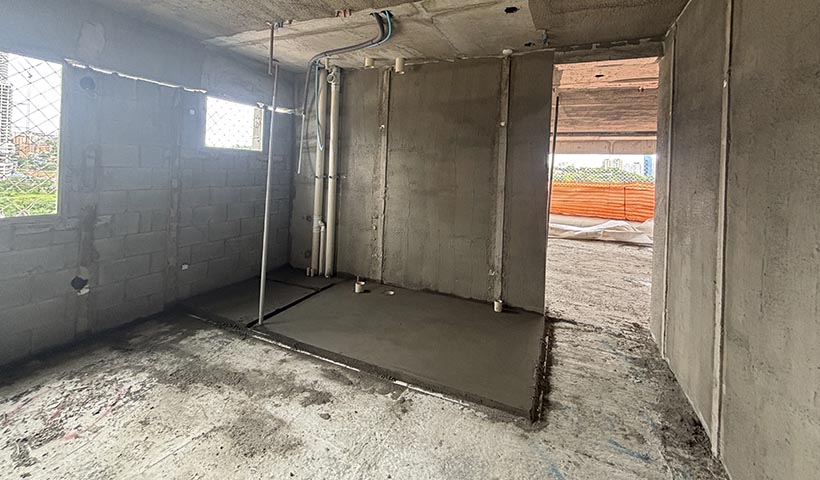 Contrapiso - 6º pavimento