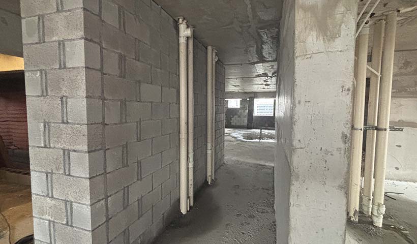 Elevação de alvenaria - 15º pavimento