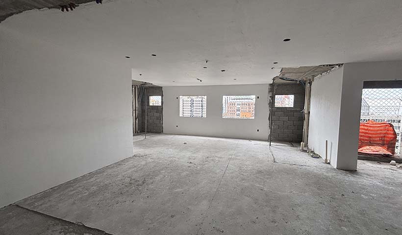 Gesso liso - 8º Pavimento